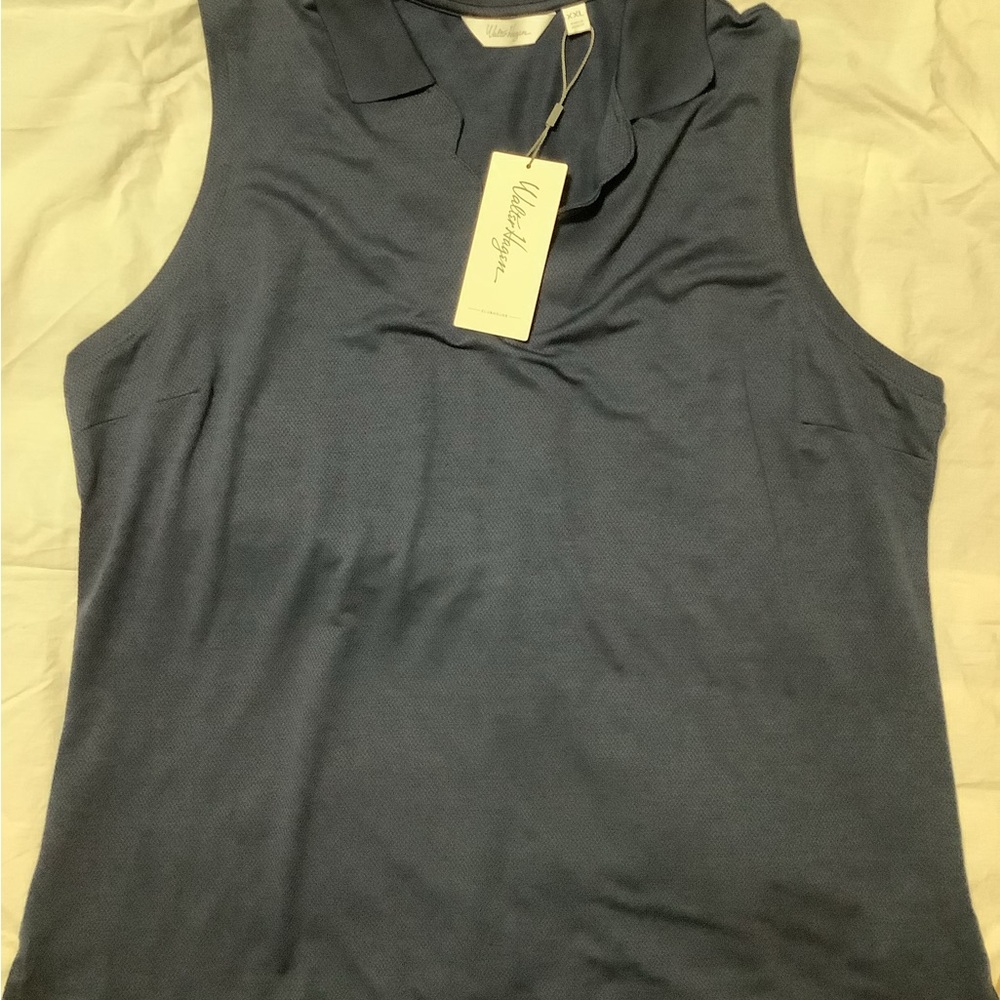 Walter Hagen Women's Navy Tank Top